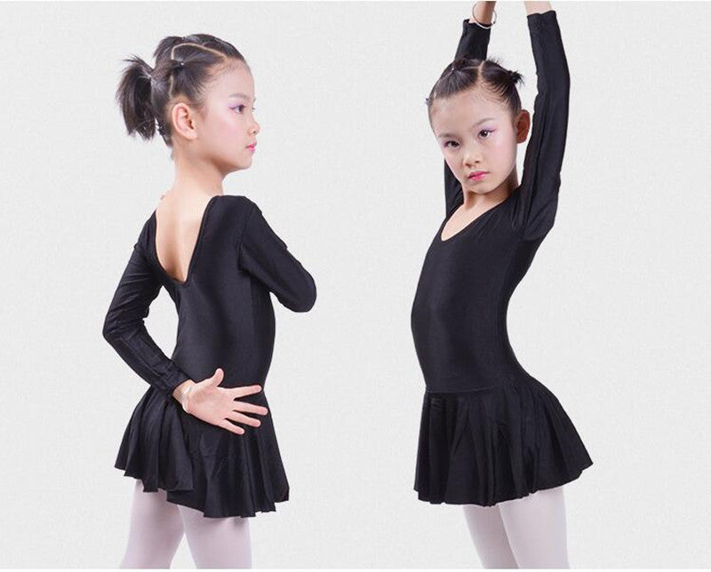 Long Sleeved Spandex Gymnastics Leotard