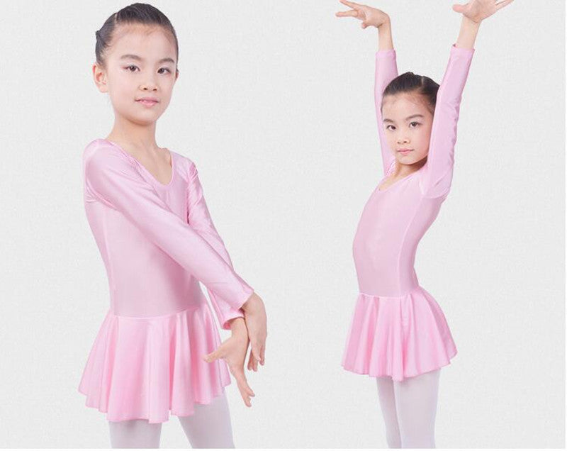 Long Sleeved Spandex Gymnastics Leotard