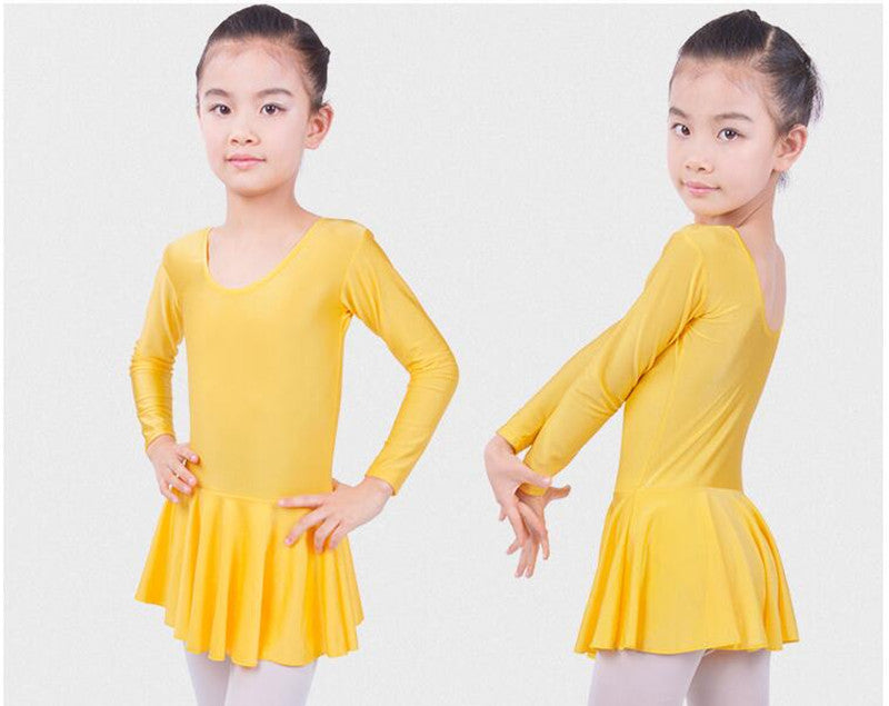 Long Sleeved Spandex Gymnastics Leotard