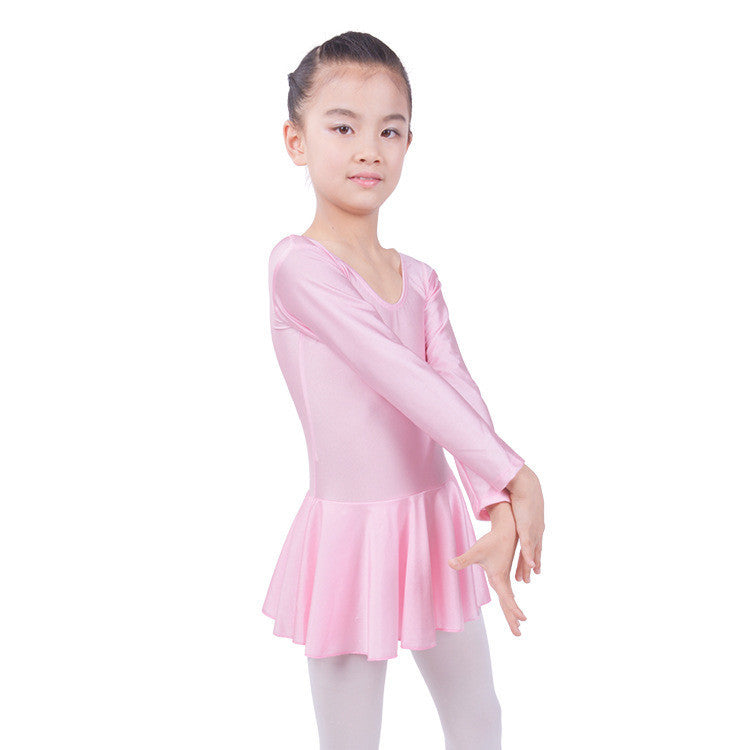 Long Sleeved Spandex Gymnastics Leotard