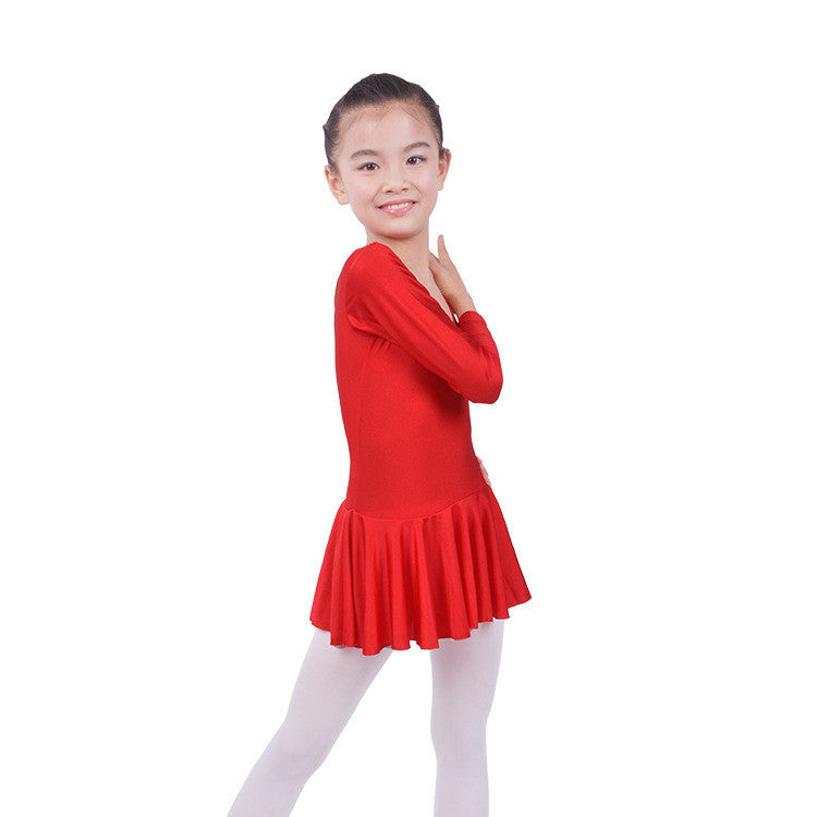 Long Sleeved Spandex Gymnastics Leotard