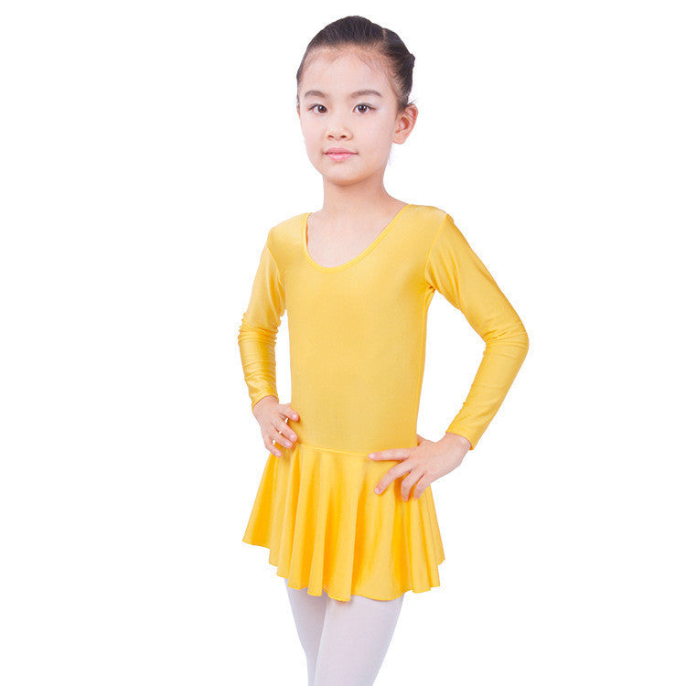 Long Sleeved Spandex Gymnastics Leotard