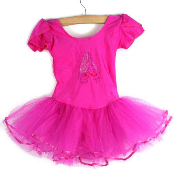 Girls Ballet Tranning Dance Skirt Tutu Dress