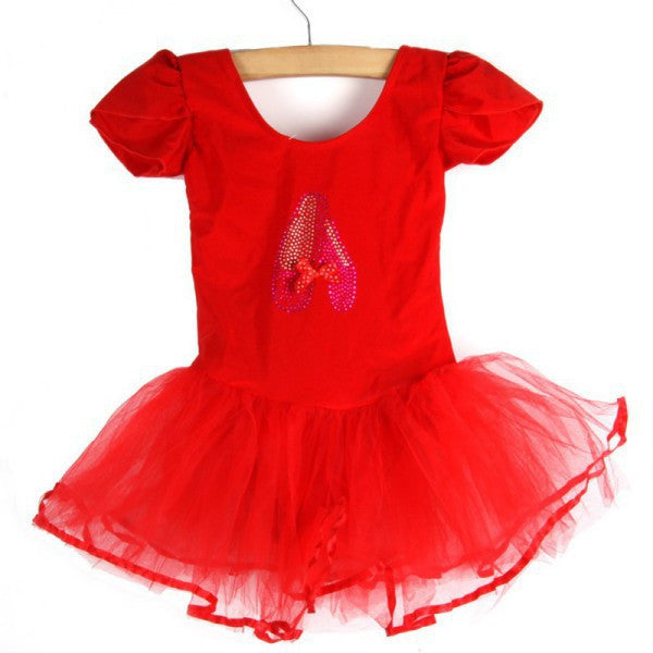 Girls Ballet Tranning Dance Skirt Tutu Dress