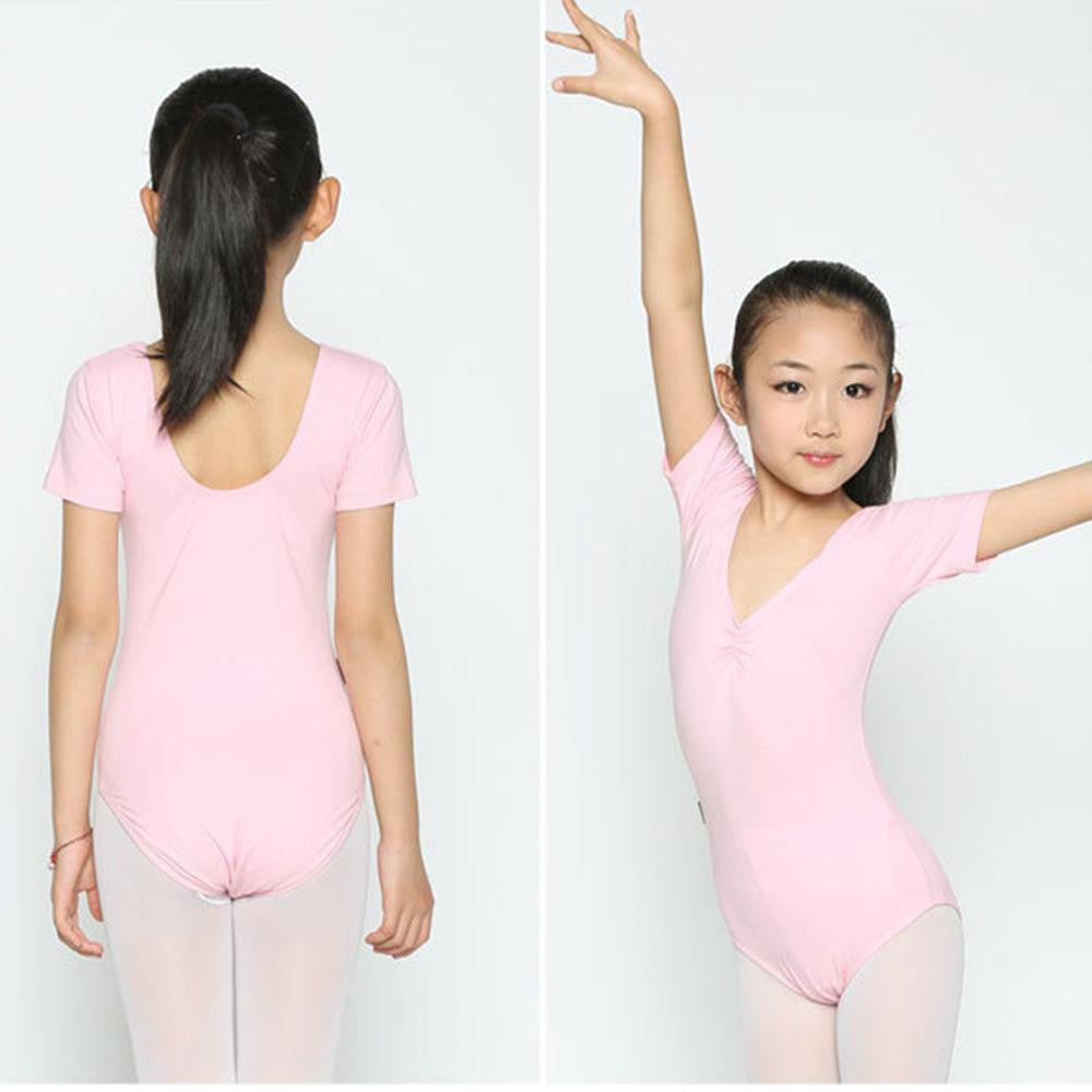 Solid Multicolor Slim Ballet Gymnastics Jumpsuit Leotards