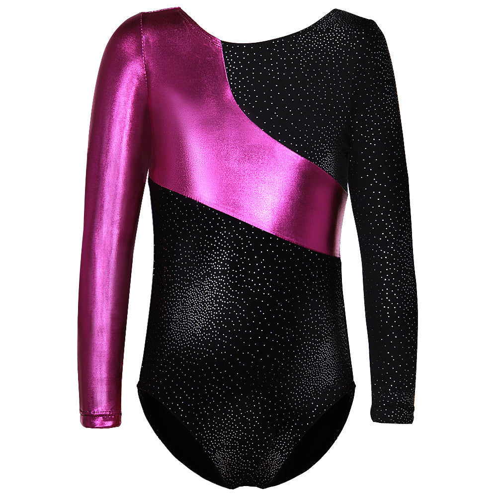 Long Sleeves Costumes Dance Leotards Dress