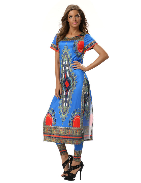 Dashiki Dress Pants Print In Traditional African Clothing