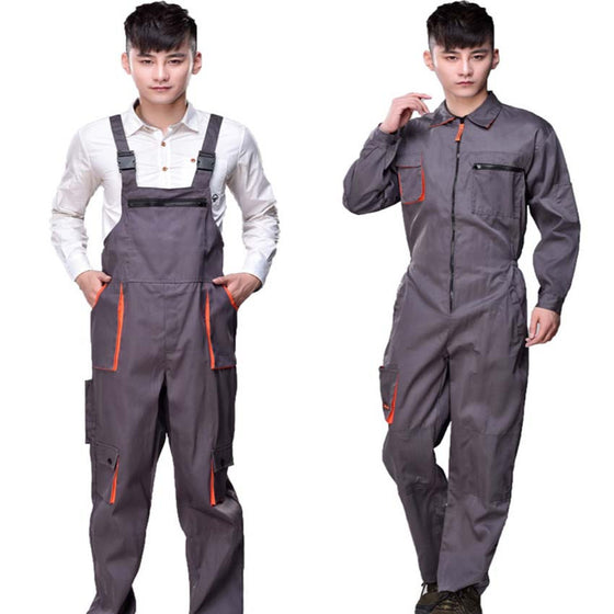 Protective Coverall Repairman Strap Jumpsuits