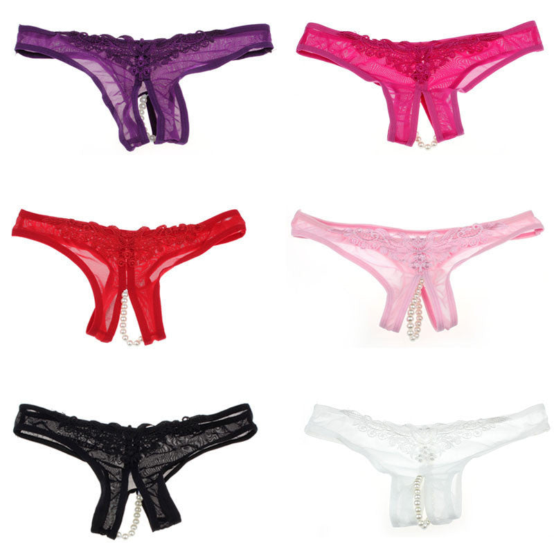 G-string Knickers Underwear Open Crotch Thongs Panties