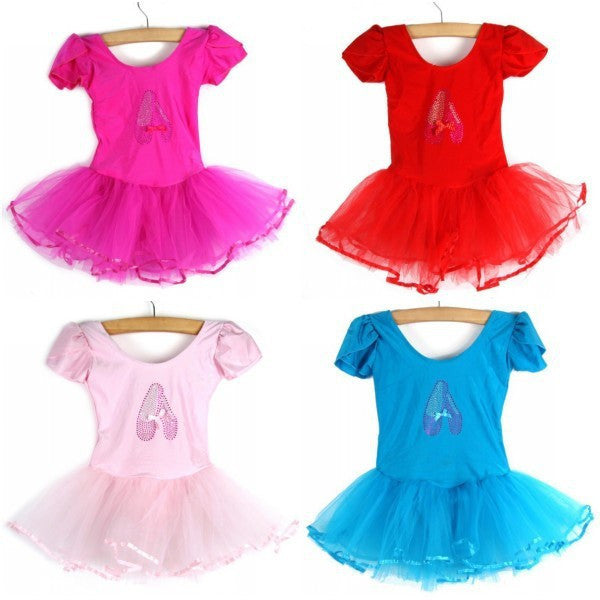 Girls Ballet Tranning Dance Skirt Tutu Dress