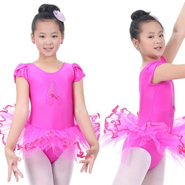 Girls Ballet Tranning Dance Skirt Tutu Dress