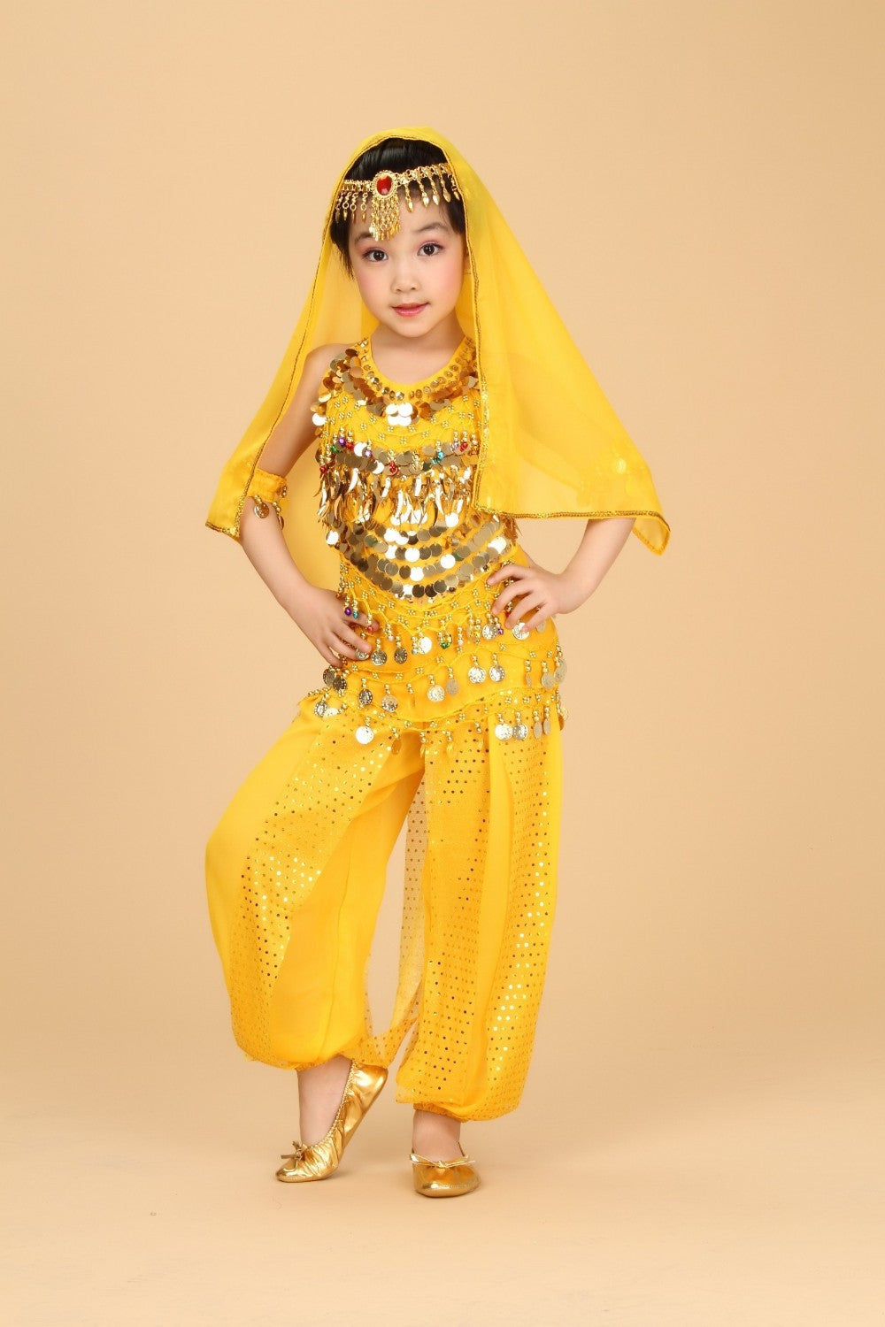 Girls Belly Dance Costume