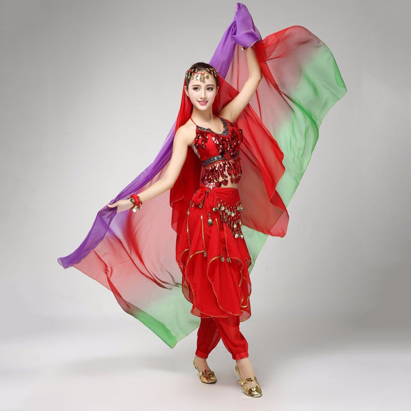 Belly Dancing Costumes Chiffon Yarn Scarf