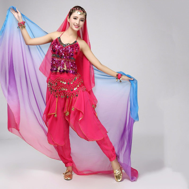 Belly Dancing Costumes Chiffon Yarn Scarf