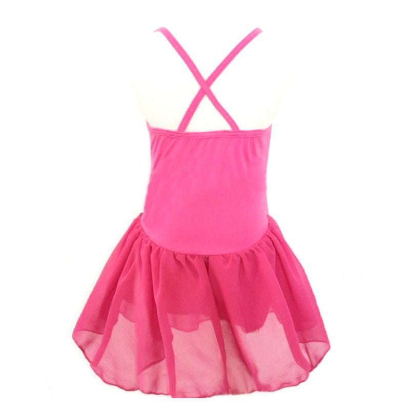 Cute Ballet Dance Tutu Dress Gymnastics Leotard